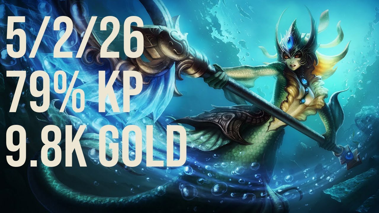 Targamas Nami Support vs Sona EUW 11.10 Challenger Replay