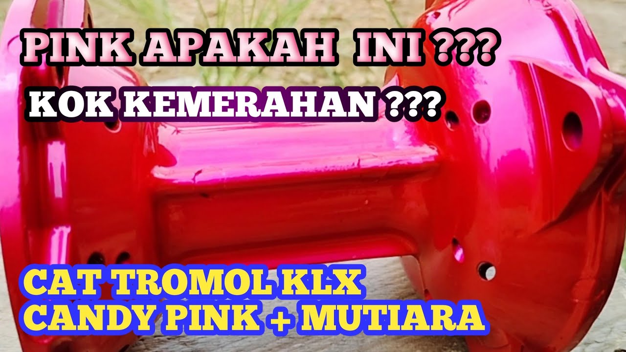 CAT CANDYTONE PINK LEMBAYUNG MERAH | PENTA SUPER GLOSH