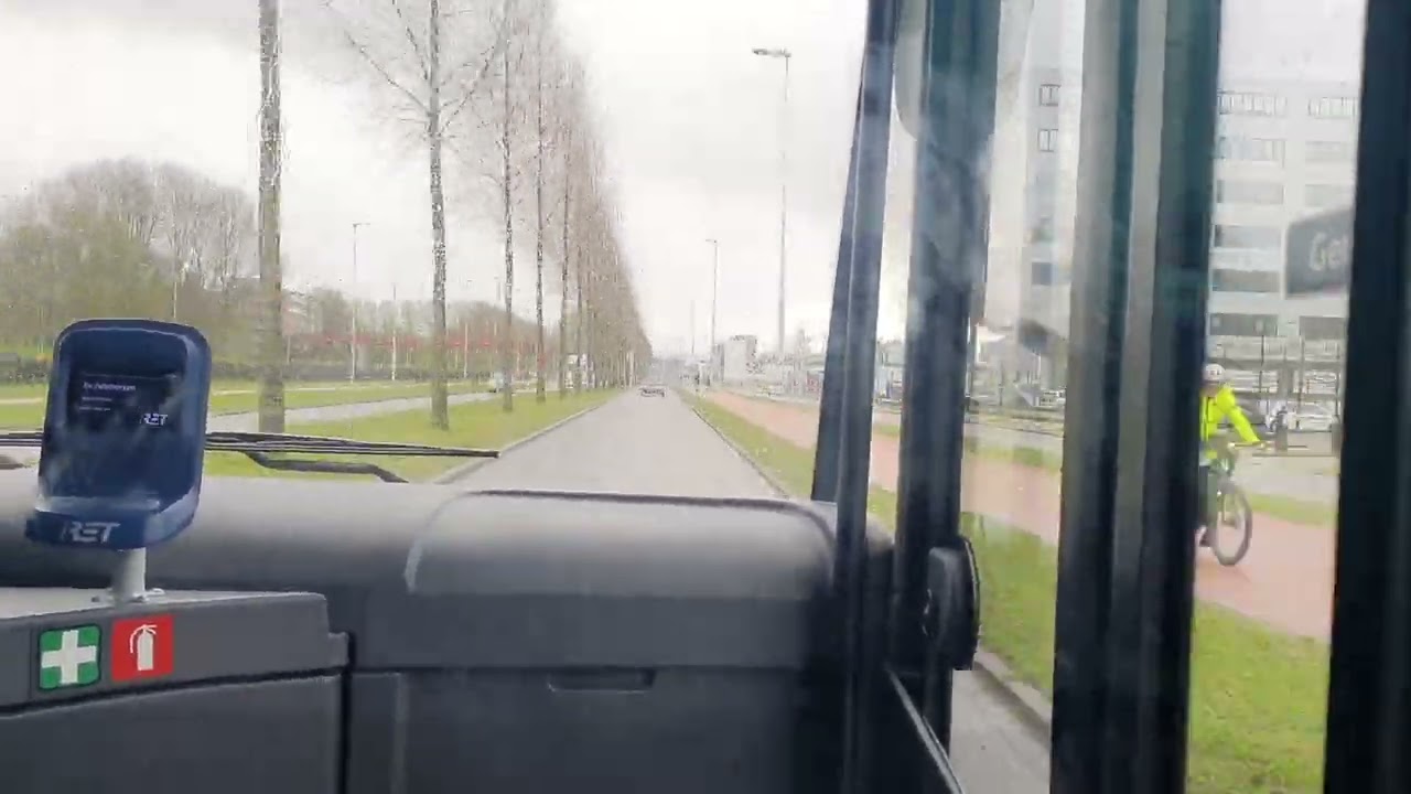 RET lijn 72 Zuidplein - Pleinweg - Sluisjesdijk - Zuidplein met de 1258 (nieuwe middagroute lijn 72)