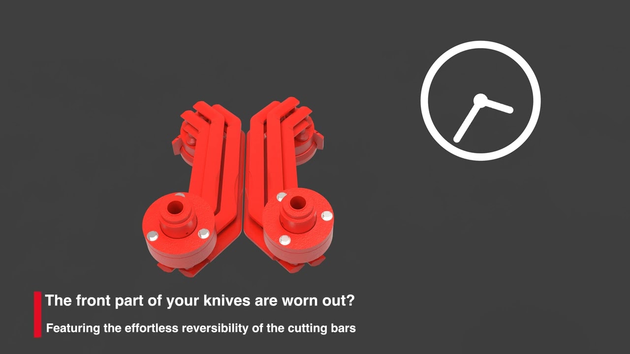 Premium Reversible Cutter Set Animation