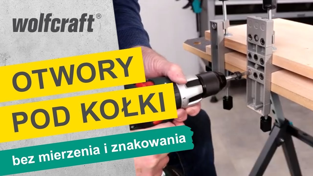 Połączenia kołkowe bez potrzeby mierzenia i znakowania | wolfcraft