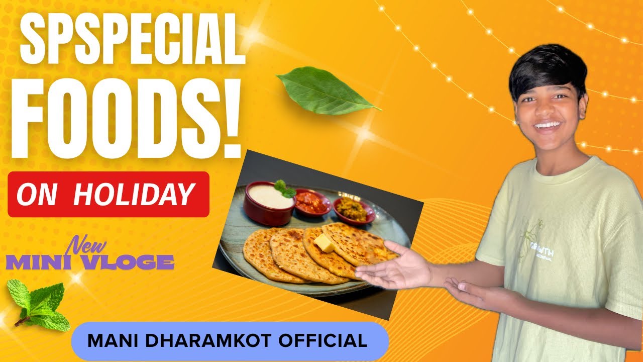 Mani Dharamkot new mini vlog mom ke hath ke special parathe ￼