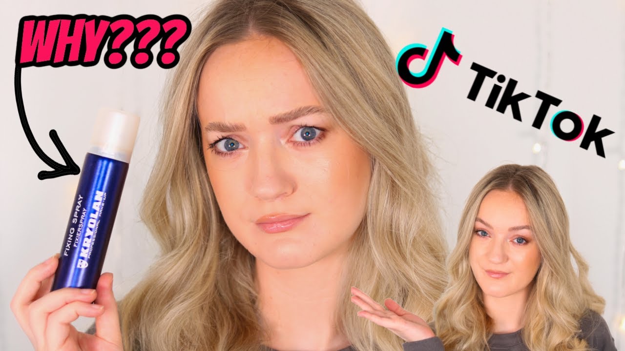 Testing VIRAL TikTok Setting Spray | Kryolan vs Urban Decay All Nighter