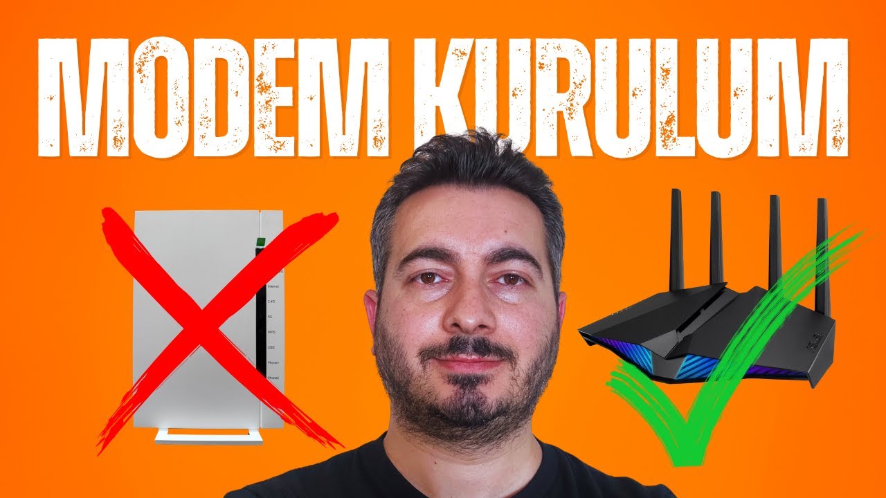 Kendi Modeminle Superonline Fiber İnternet Kurulum Ayarları | ASUS DSL-AX82U WiFi 6