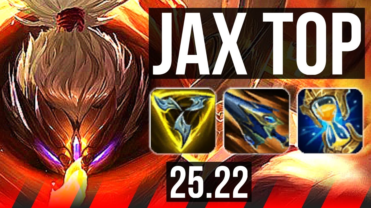 JAX vs ILLAOI (TOP) | 7 solo kills, 1100+ games, 15/4/7 | EUW Grandmaster | 25.22