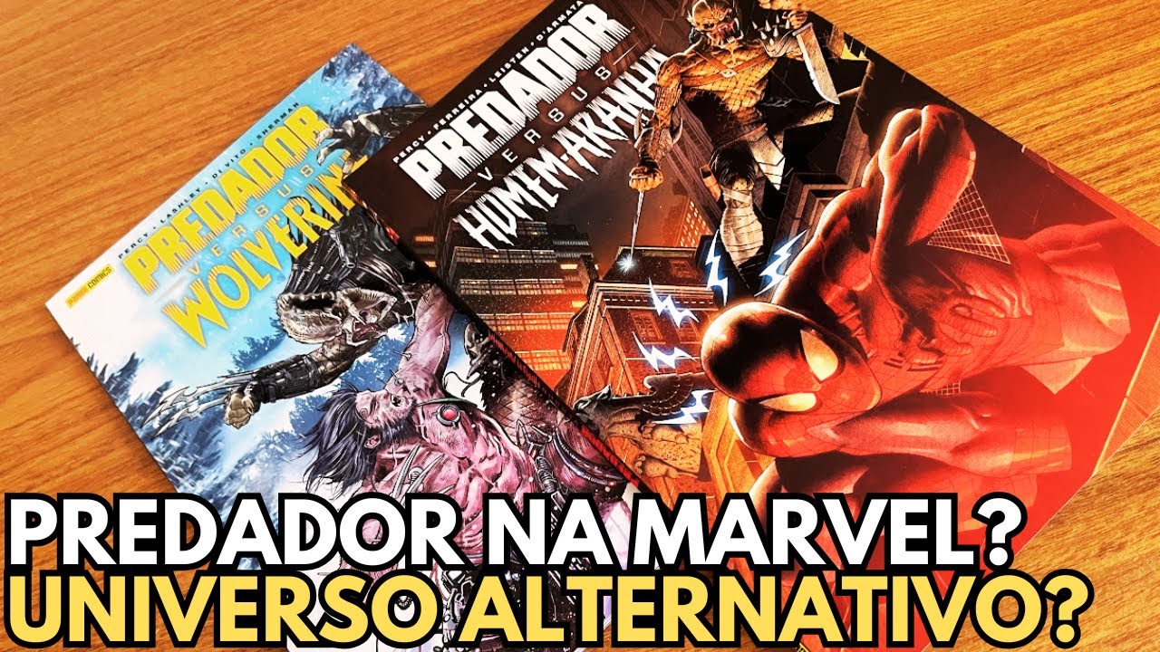 PREDADOR VERSUS HOMEM ARANHA | BEJAMIN PERCY CRIANDO SUA REALIDADE ALTERNATIVA NA MARVEL