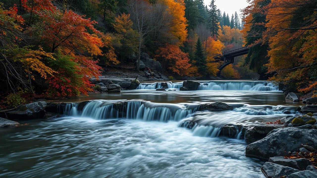 Flowing River Sounds | 10 Hours of Pure Nature Relaxation