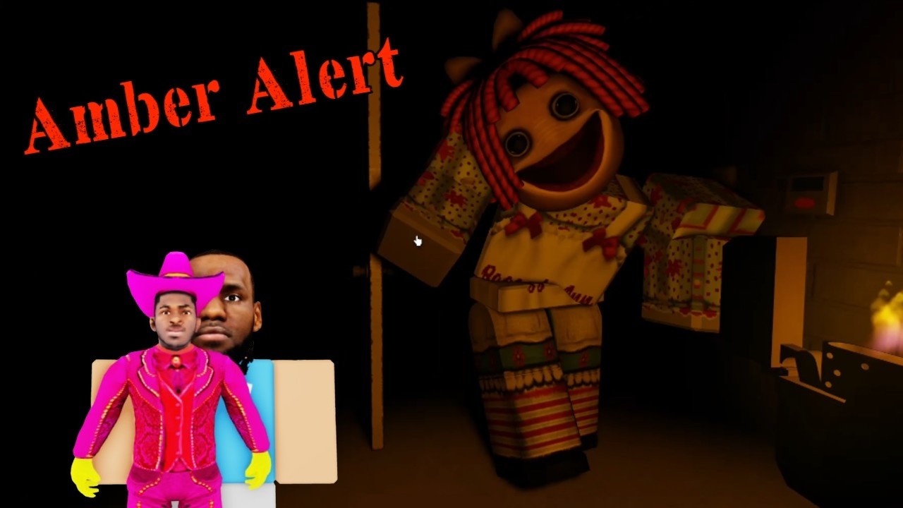 Trapped in a house with a bunch of Pyschos (Roblox Amber Alert)