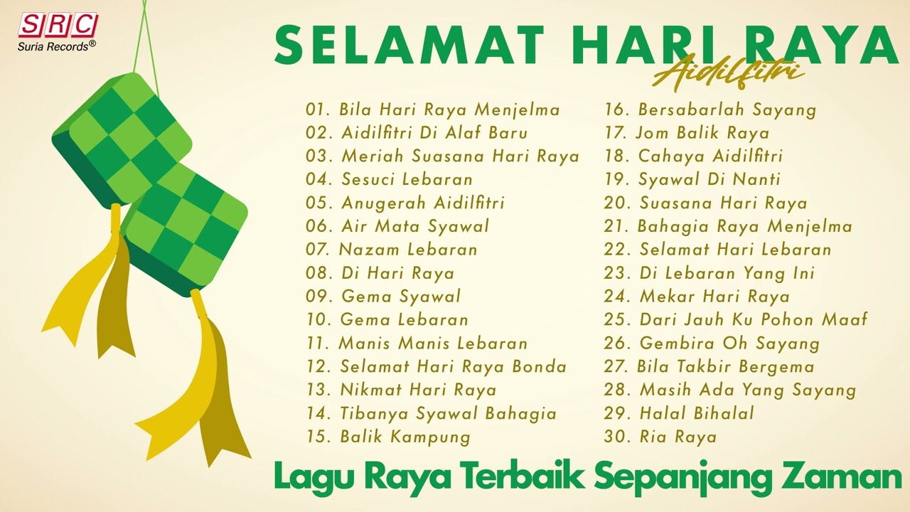 Selamat Hari Raya - Koleksi Lagu Raya Aidilfitri 2025 - 30 Lagu Raya Nostalgia & Evergreen