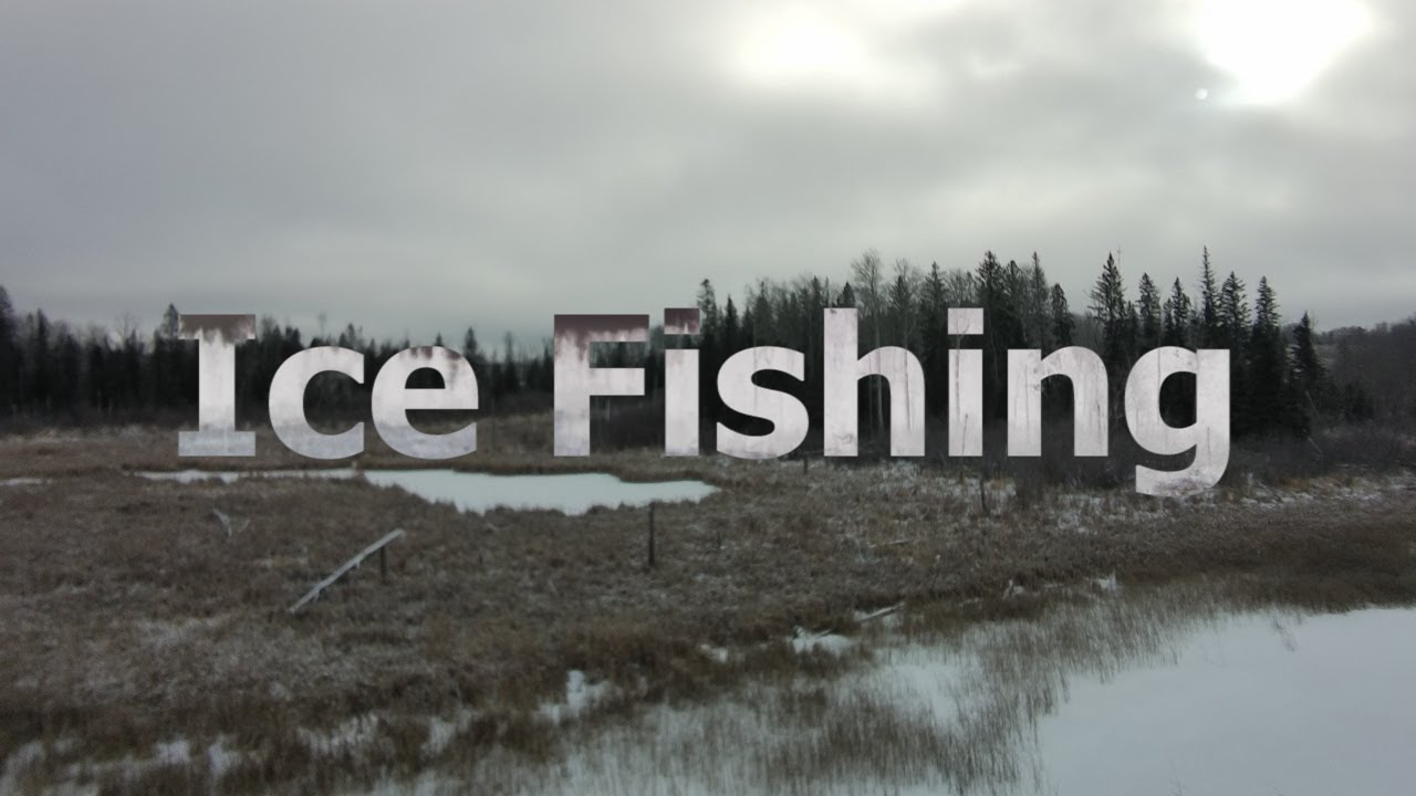 Ice Fishing Twin Lakes for Beautiful Tiger Trout