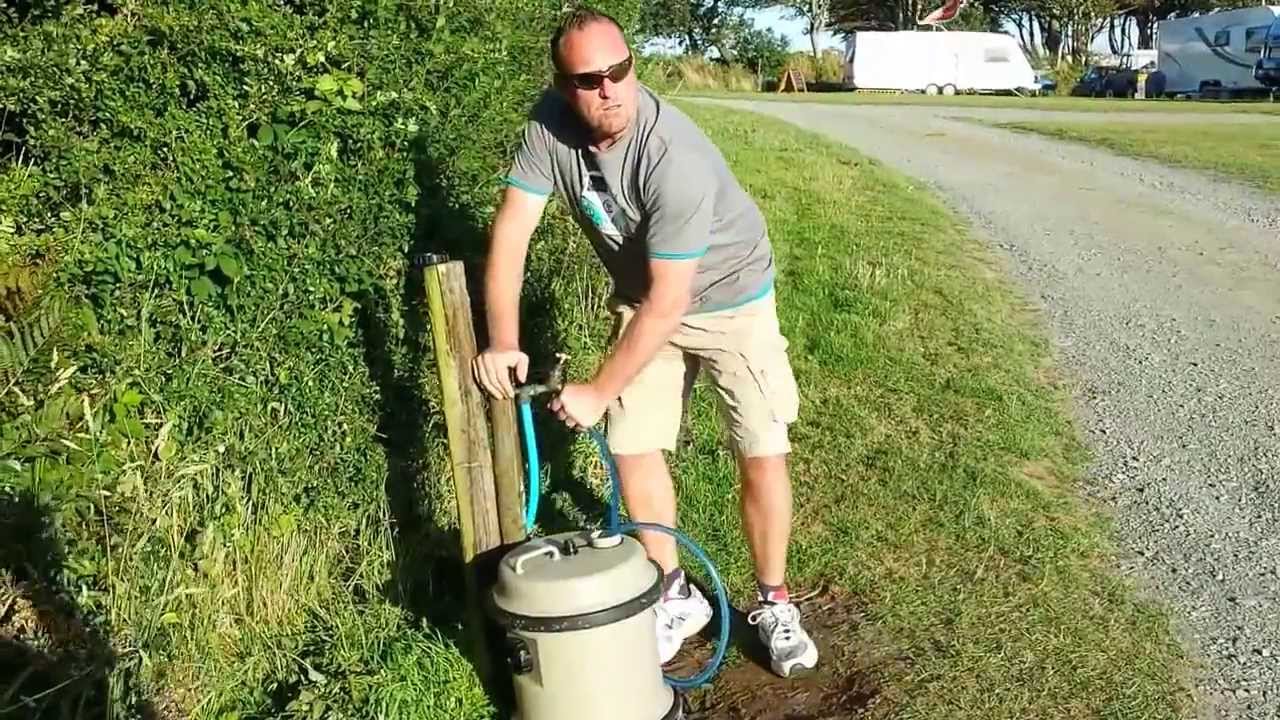 FullFatt Caravaning - How to get water for your Aquaroll