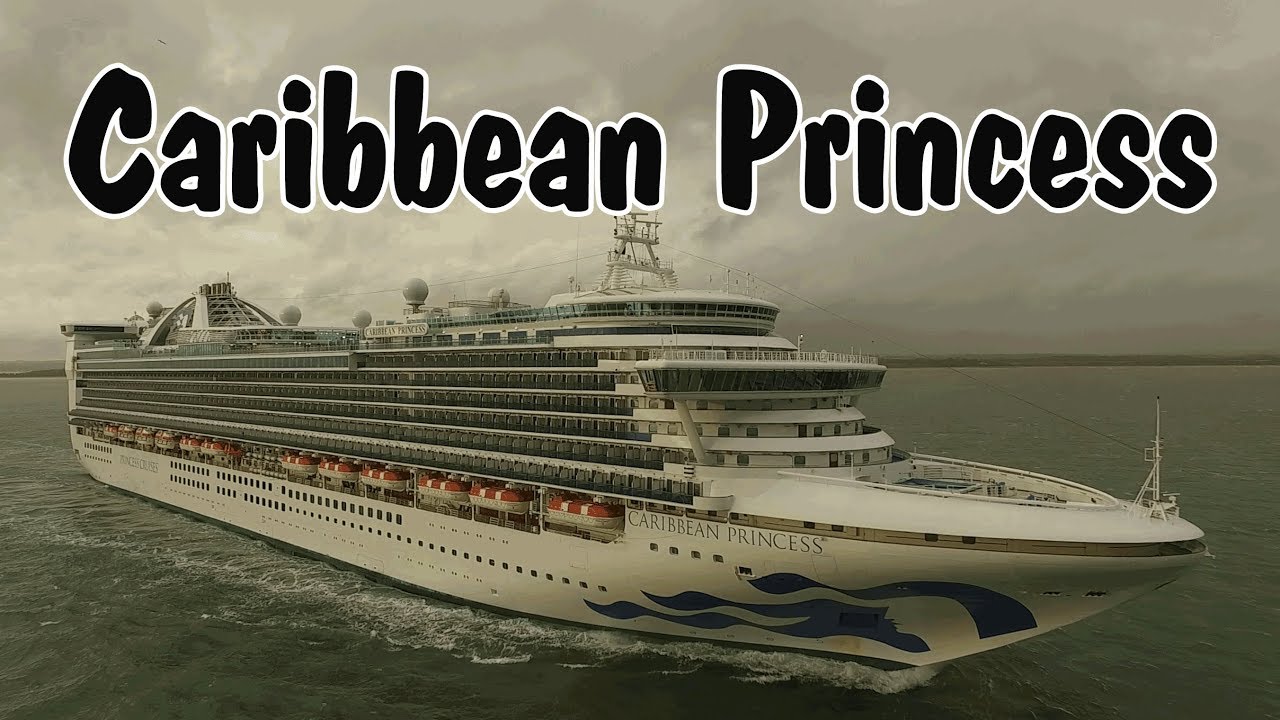 Caribbean Princess Cruise Ship Chased By Drone