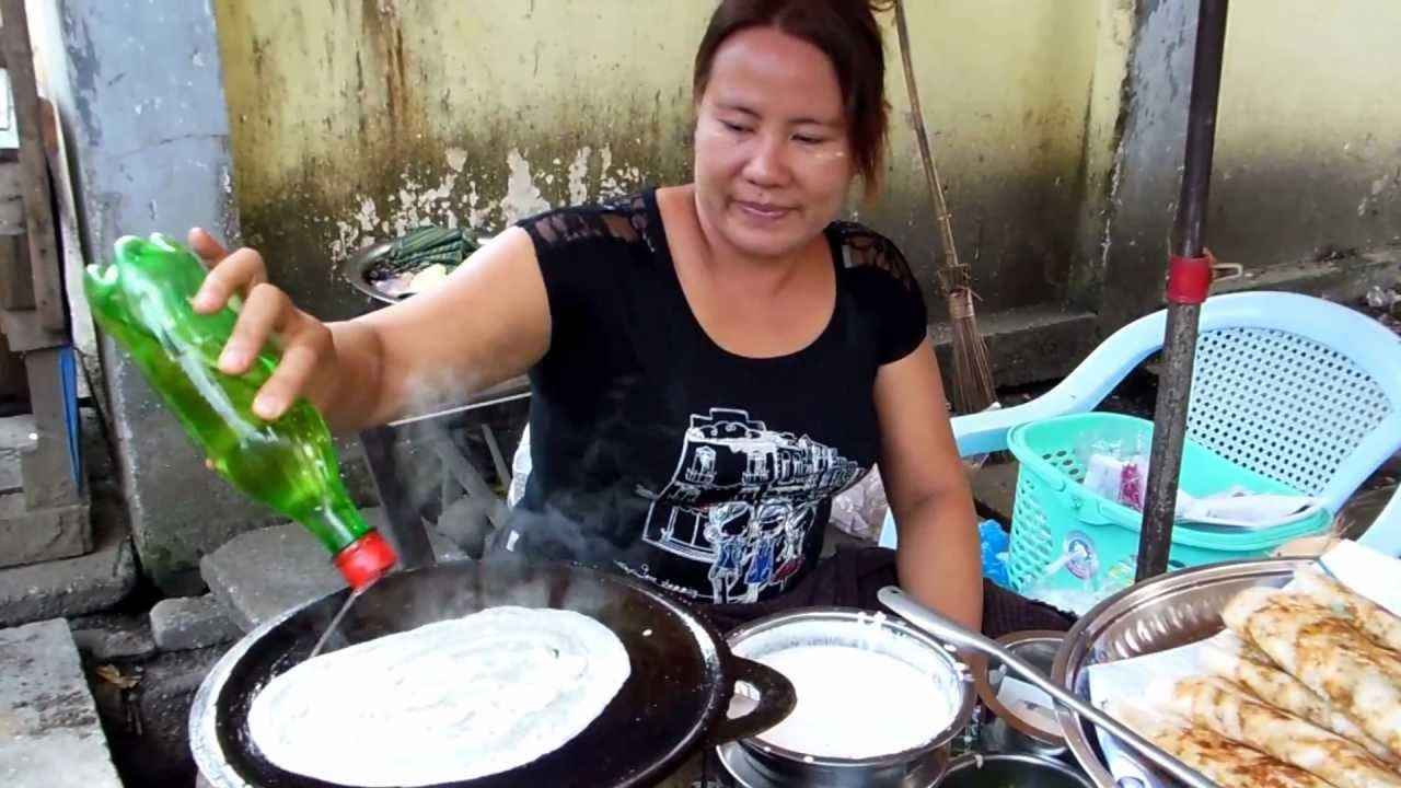 Burmese Savory Crepe 