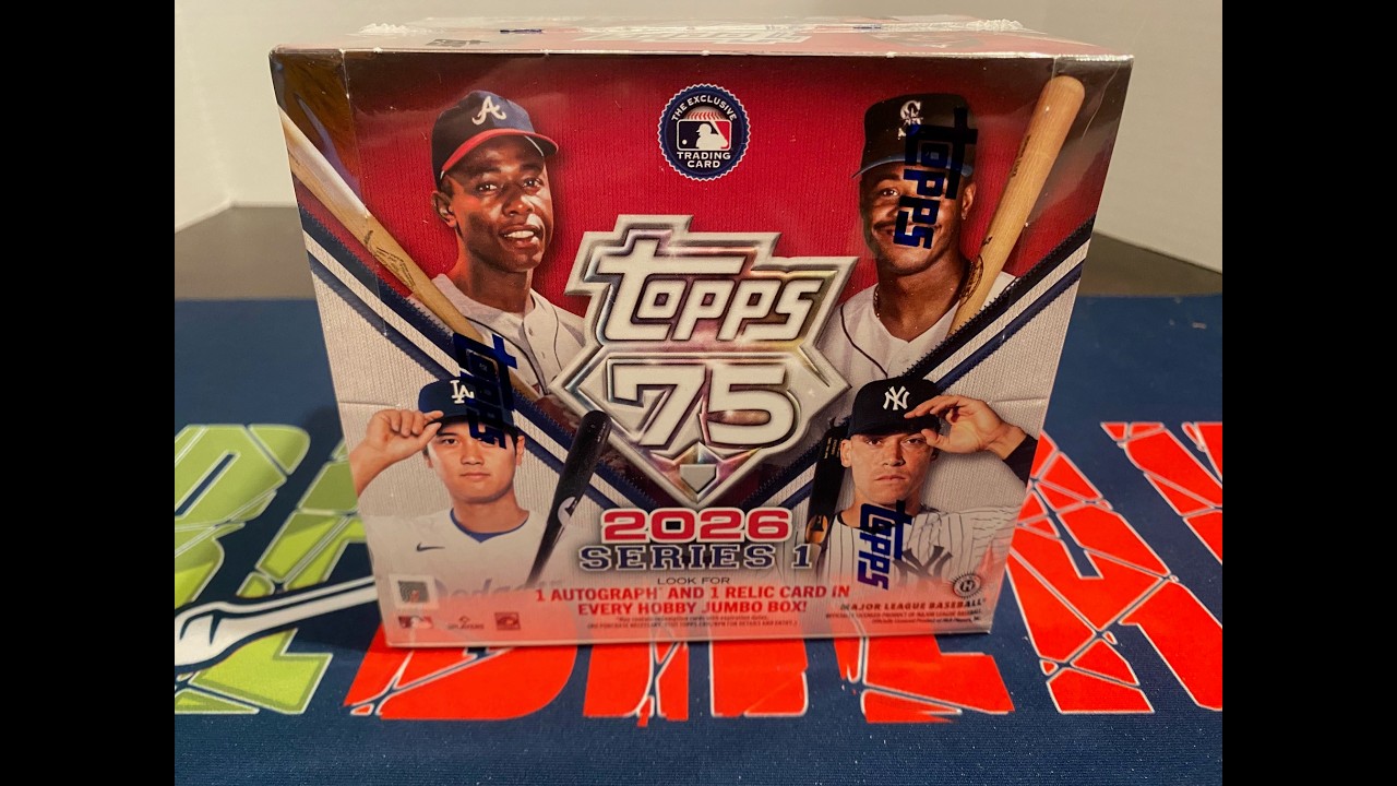 2026 Topps Series 1 Jumbo Hobby Box! Red Parallel /5 And A Numbered Rookie Auto From A Silver Pack!!