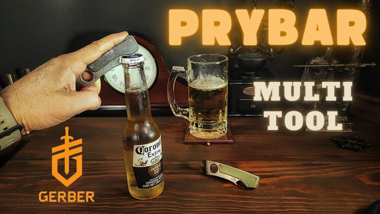 PRYBAR EDC | GERBER CHONK | PALANCA - VUELA FICHAS - DESTORNILLADOR