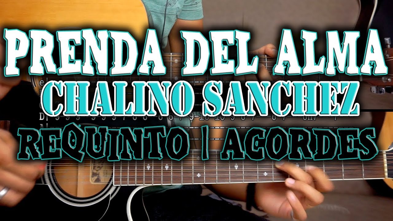 Tutorial | Prenda del alma | Chalino Sanchez | Requinto | Acordes | TABS