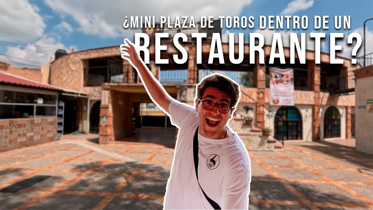 ¿Mini Plaza de Toros DENTRO de un Restaurante en Aguascalientes?