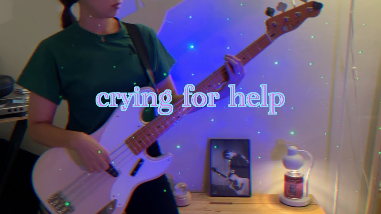 Crying for help, Yellow days, bass cover.