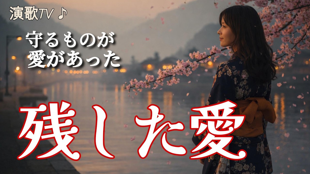 残した愛｜別れのあとも胸に残る切ない演歌