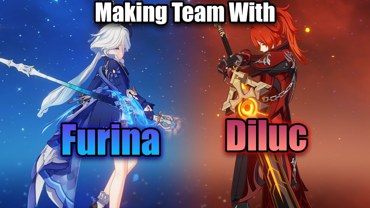 Trying To Make One Team With Diluc and Furina - Genshin Impact