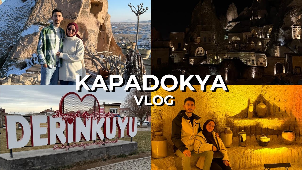 NEVŞEHİR VLOG | KAMERAMIZLA İLK VİDEO!!