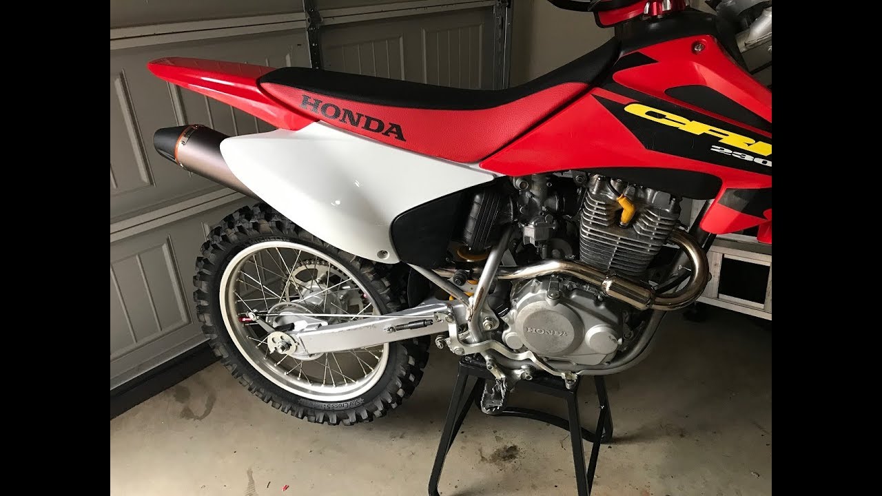 2003 Honda CRF230F Ebay Exhaust Install