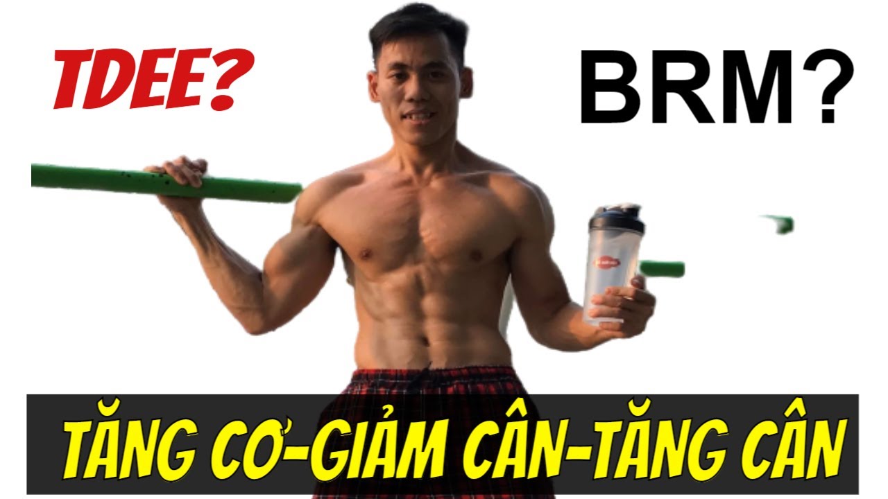 Cách tính công thức BMR,TDEE, chia thực đơn theo MACRO DINH DƯỠNG-Thế Giới Bột