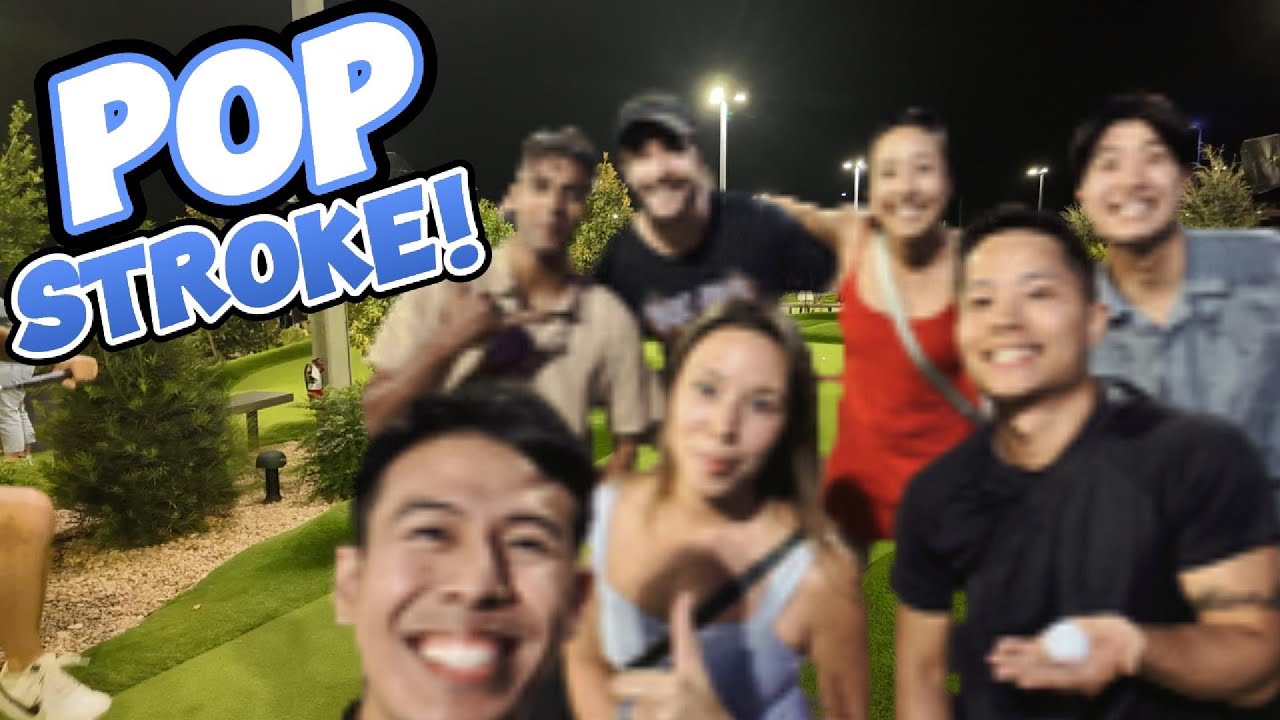 POP STROKE - First Time Mini Golf with Friends!