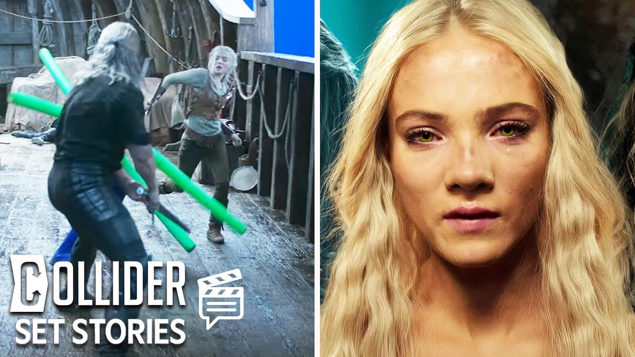 The Witcher: Freya Allan's On-Set Injury That Made the Cut | Set Stories