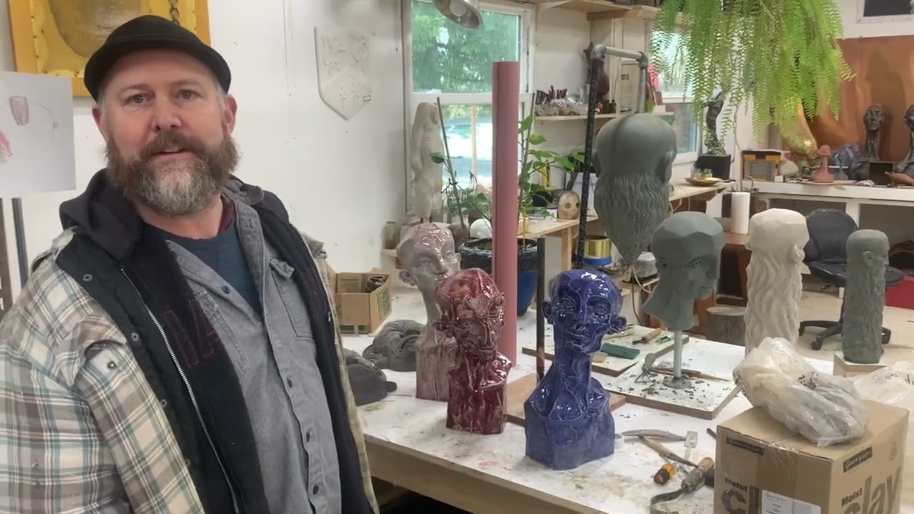 IN THE STUDIO WITH Scott Foster, Sculptor