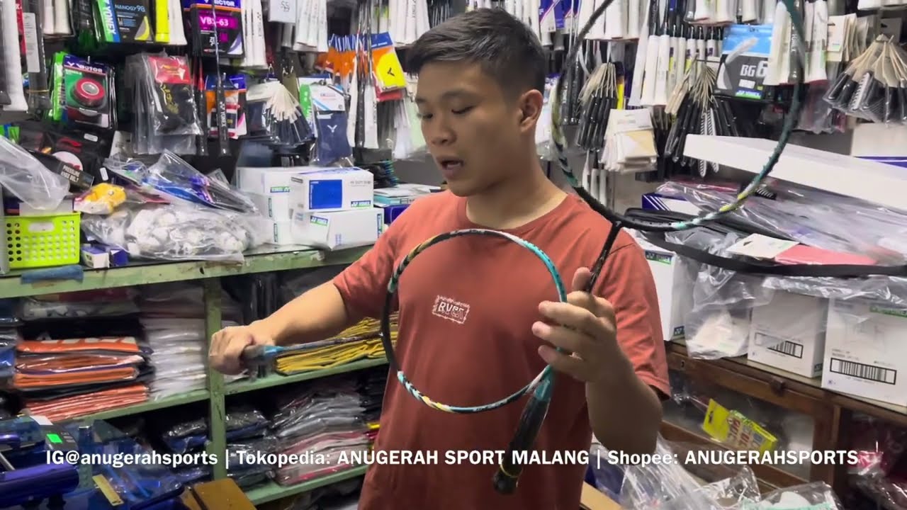 Review Raket Badminton FLYPOWER KAHYANGAN 2 by @anugerahsports