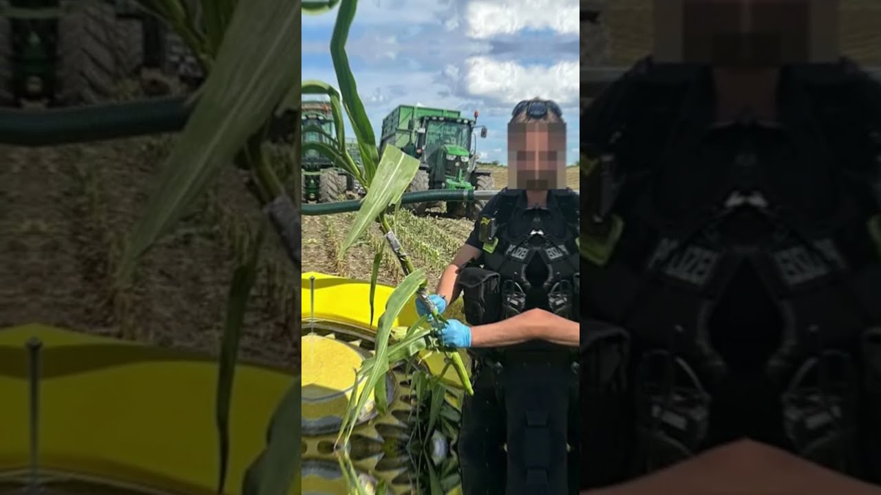 Unknowns sabotage corn crops with steel, putting farmers in grave danger.