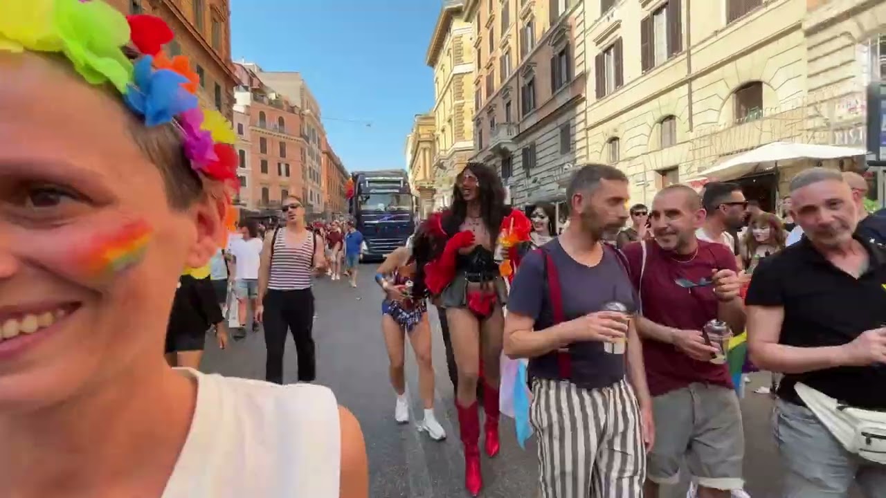 ROMA PRIDE 2025 CON I MIEI OCCHI UBRIACHI DI BELLEZZA ❤️❤️❤️🌈🌈🌈🌈