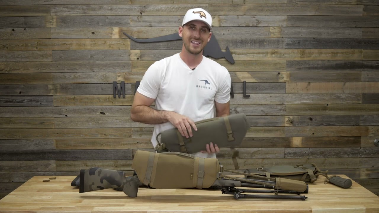 Marsupial Gear's Padded Scope and Muzzle Cover