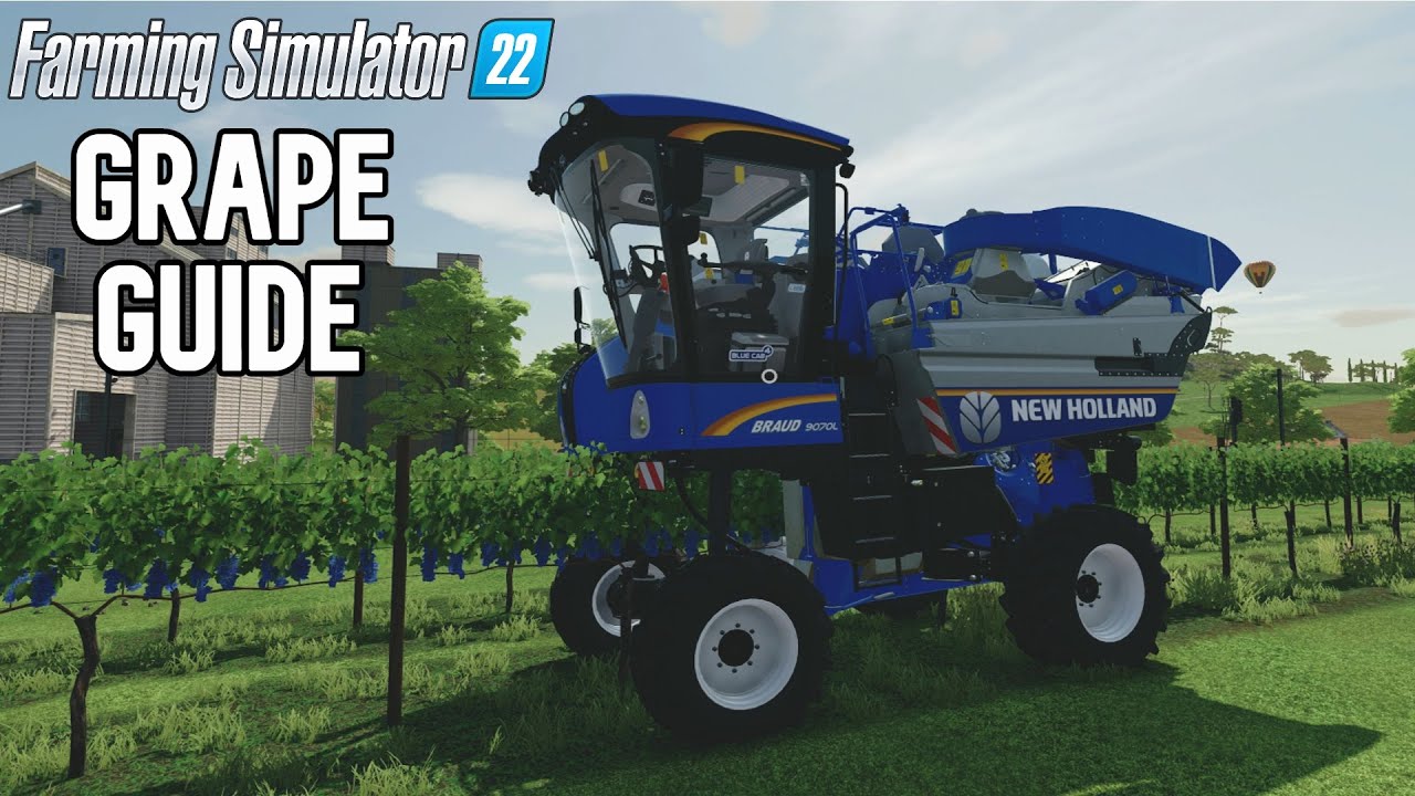 Guide To Grapes Farming Simulator 22