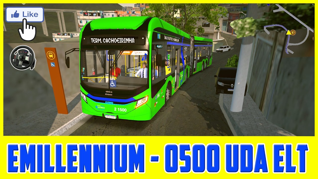 [PBS] TESTANDO SUPER ARTICULADO ELÉTRICO NAS QUEBRADAS - LINHA 9032 CCS + EMILLENNIUM O500 UDA - P4