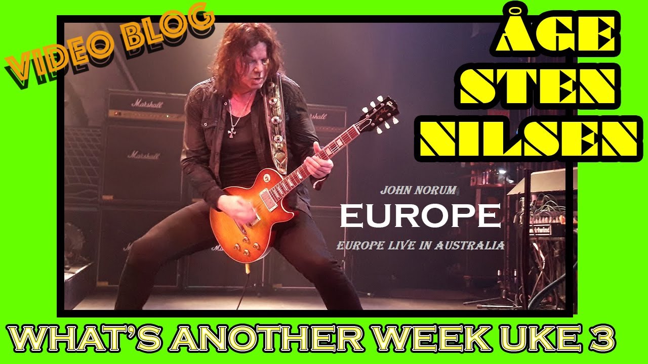 ÅGE STEN NILSEN | WHAT'S ANOTHER WEEK | VIDEO BLOGG | UKE 3