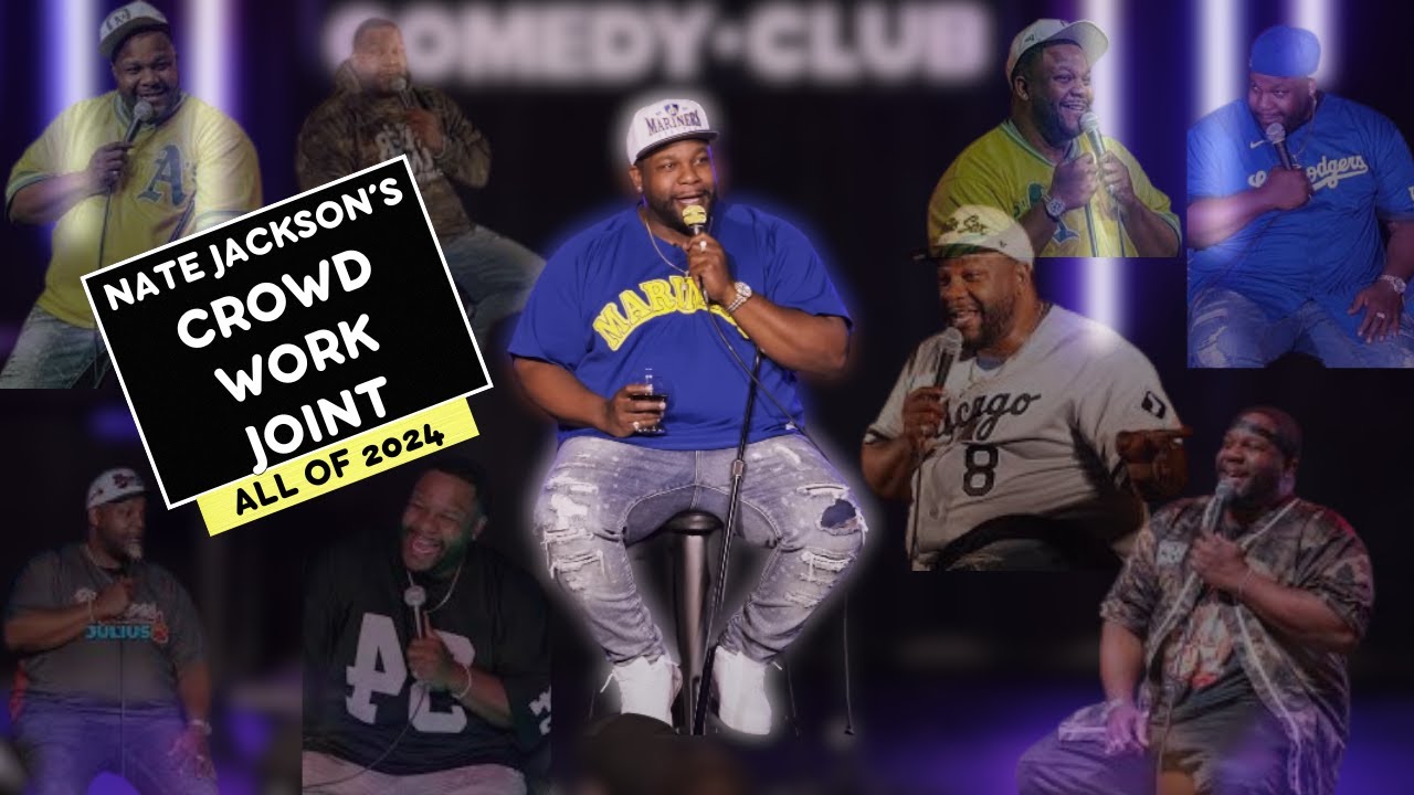 Nate Jackson’s 12-Hour Crowd Work Binge – Every Hilarious 2024 Moment!