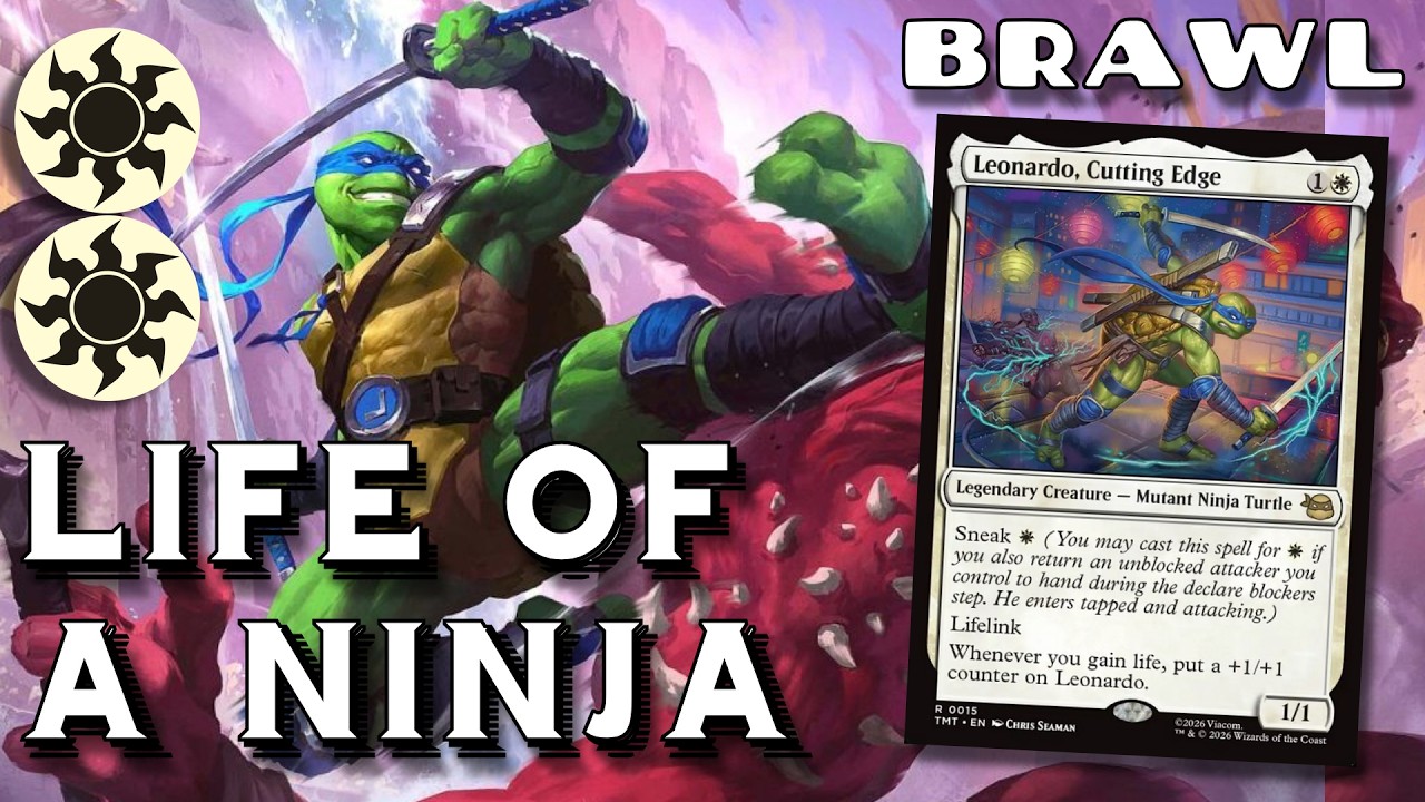 The Best Pridemate Yet! - Leonardo, Cutting Edge - Brawl MTG Arena Gameplay