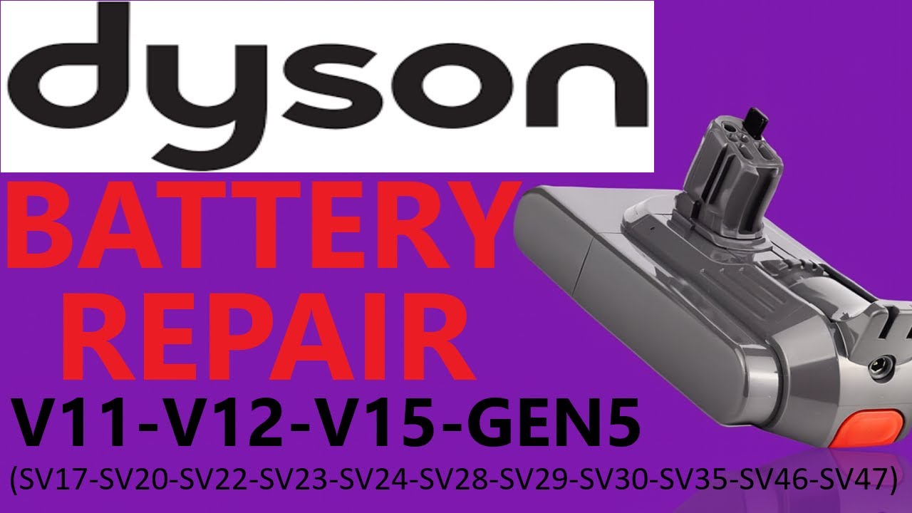 DYSON Battery Repair #dysonv15 #dysonv11 #dysongen5 #dysonv12 #dysonrepair #dyson #cordlessvacuum