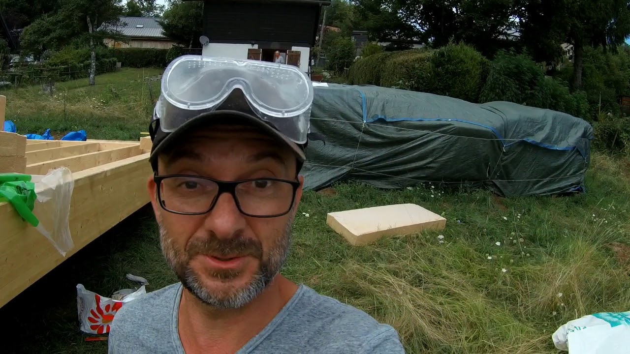 Dalle bois isolée