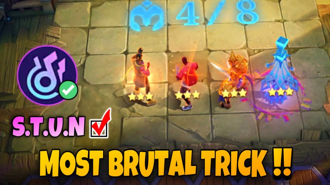 THARZ SKILL 3 | BEST COMBO S.T.U.N CONTINUOUS ULTi NEW SYNERGY‼️ Magic chess