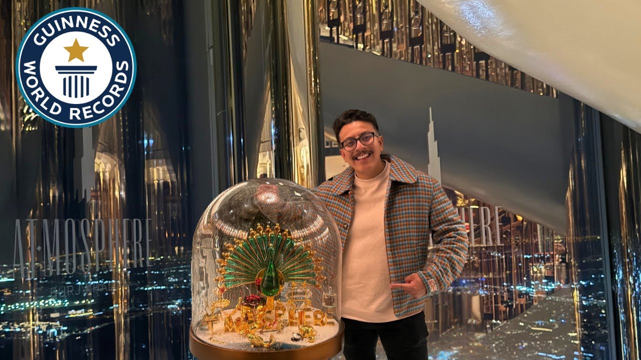 I Ate At The World's Highest Restaurant in Dubai - At.Mosphere