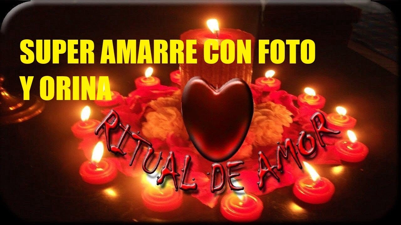 TAROT DEL AMOR SUPER AMARRE CON FOTO Y ORINA