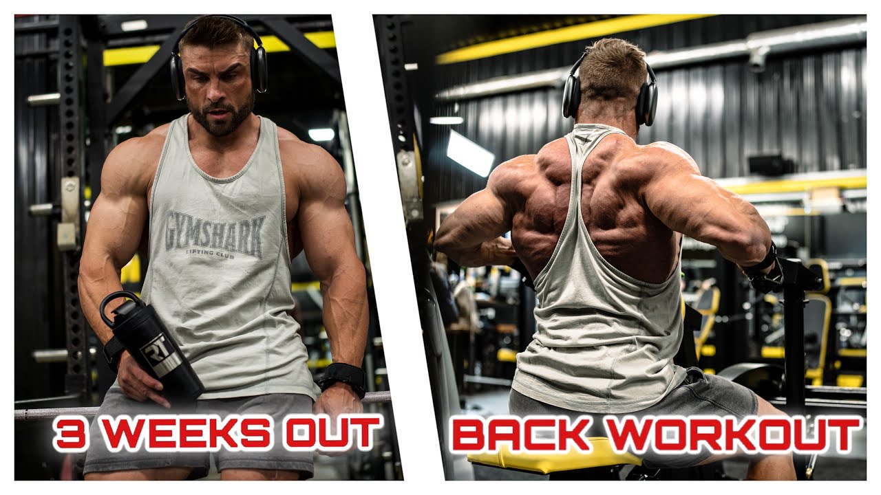 3 WEEKS OUT MR OLYMPIA BACK WORKOUT