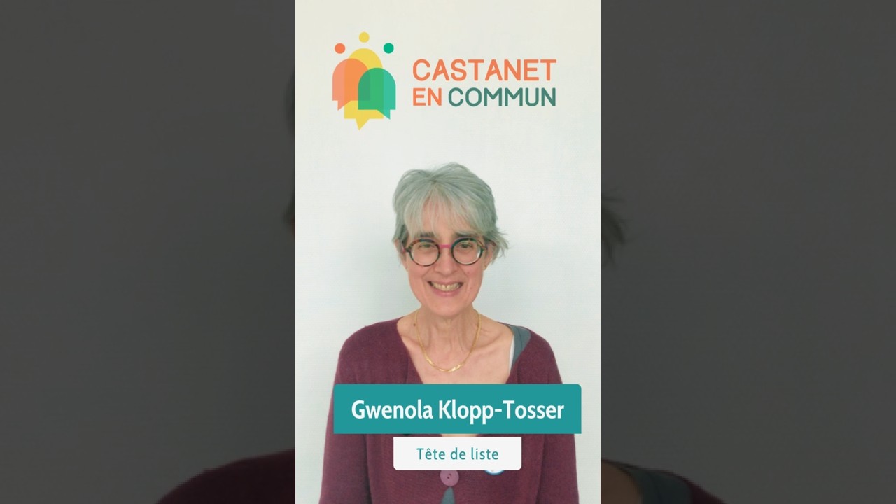 Gwenola Klopp Tosser, tête de liste de Castanet en Commun