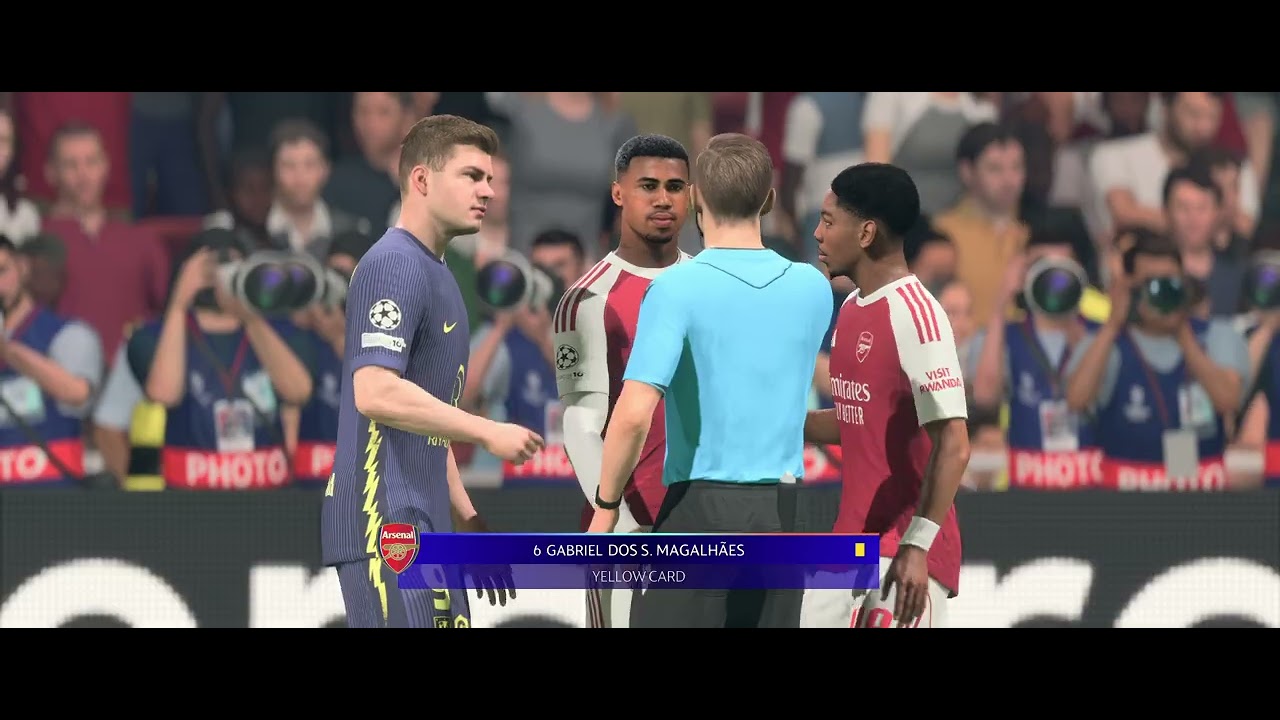 Arsenal vs Atletico Madrid UCL FC26 Modded