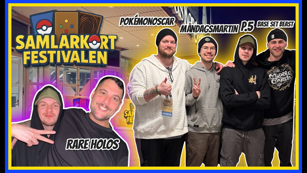 Samlarkortfestivalen 2026 | PokemonMästarna