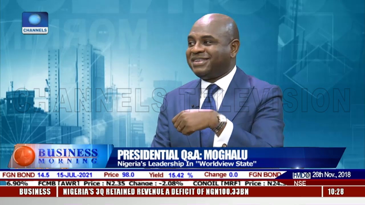 How To Really Fight Corruption In Nigeria-- Moghalu |Business Morning|