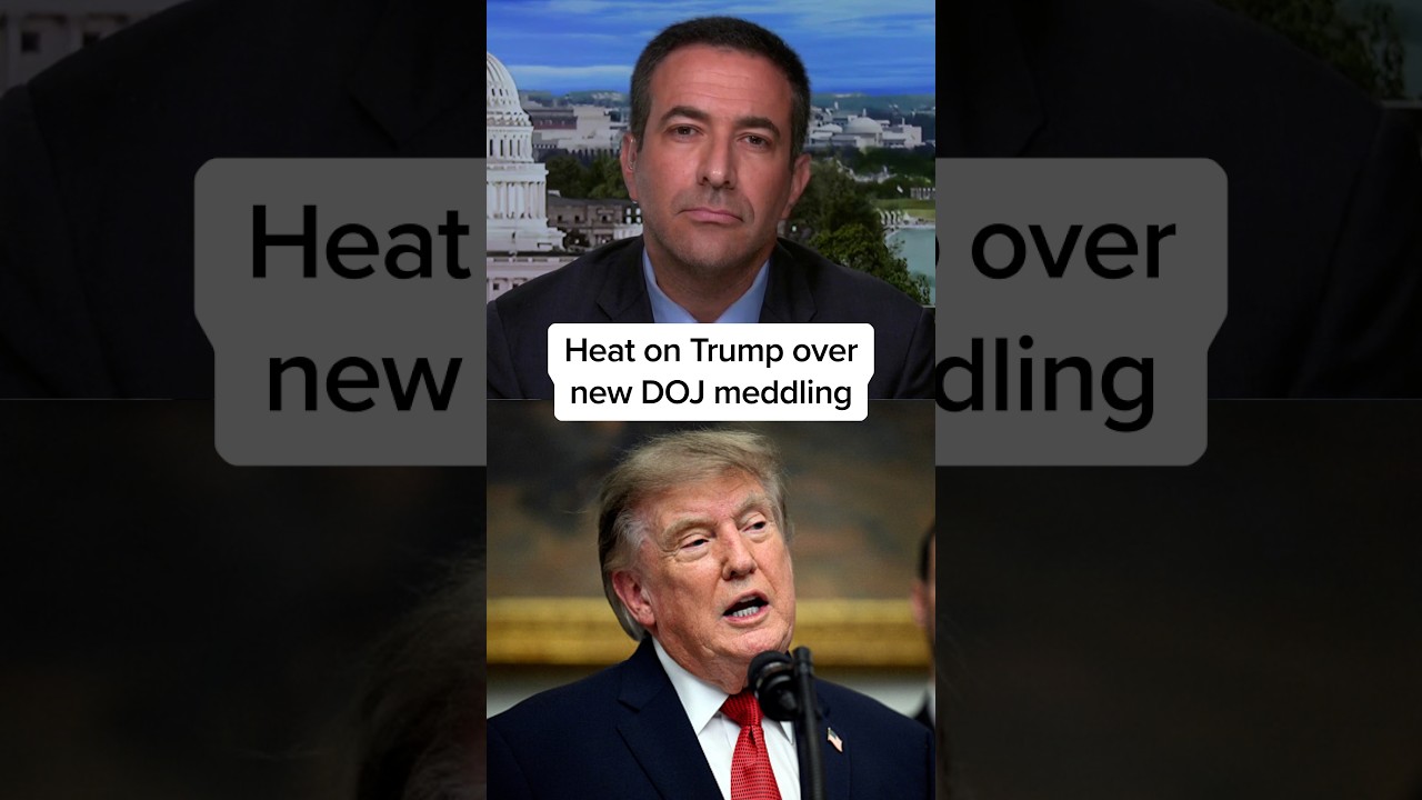 Heat on Trump over new DOJ meddling